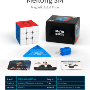 Moyu Mofang Classroom Meilong 3 x 3 Magnetic Magic Cube Stickerless