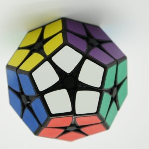 Shengshou 2 x 2 Megaminx (PVC Sticker Black Base)