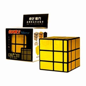 QiYi 3 x 3 x 3 Mirror Block Cube Gold