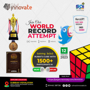 Read more about the article World Record Attempt | WiA | 1500 Participants